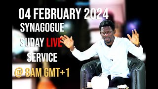 SYNAGOGUE CITY SUDAY LIVE SERVICE 4 FEBRUARY 2024 [upl. by Craven]