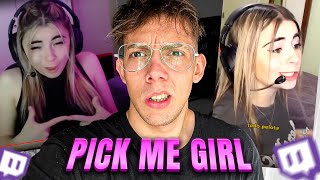 La Streamer PICK ME GIRL🤨  Reaccion Sizelu [upl. by Eisen56]