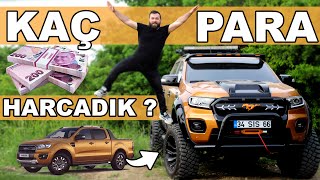 KAÇ PARA HARCADIK  Ford Ranger Off  Road Dönüşüm Maliyeti Nedir [upl. by Rao]