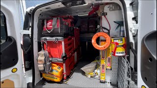 Ford transit connect electrician setup [upl. by Remas]