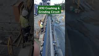 K92 Crushing amp Grinding Circuit [upl. by Ecylahs]