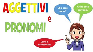 Aggettivi e pronomi Video illustrato per la scuola Primaria [upl. by Benisch494]