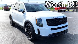 2021 Kia Telluride SX Nightfall Still Worth it In 2022 New or Used [upl. by Eilegna]