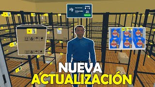 REPONEDORES ALMACÉN y MÁS  MI REACCIÓN A LA ACTUALIZACIÓN  Supermarket Simulator  Nenitoo [upl. by Walther785]