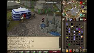 LeafBladed Sword Mithril dragon destruction 2009scape Real OSRS 2009scapeorg [upl. by Airdnax]