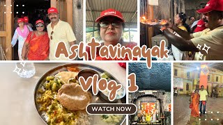 Kesari ke saath Peheli Baar  Ashtavinayak Darshan  Part 1 vlog vlogger youtube travel [upl. by Helprin]