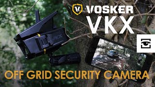 Vosker VKX off grid security camera [upl. by Barnaba]