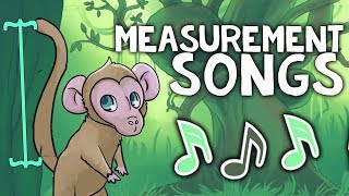 Measurement Songs For Kids  3rd Grade  4th Grade [upl. by Odlaniger]