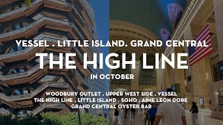 NYC Vlog Kixby Hotel 35th street Woodbury outlet Vessel The high line little island [upl. by Ardiedal]