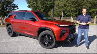 Is the 2024 Chevrolet Traverse RS a BETTER midsize SUV than a Kia Telluride [upl. by Idalina]