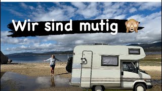 Womo Reihe PORTUGAL der Norden 2 Wir sind mutig🙈 camping vanlife travel portugal adventure [upl. by Nybbor]