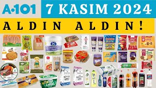 A101 7 KASIM 2024  GIDA ÜRÜNLERİ  RESMİ KATALOG [upl. by Domini246]