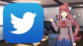 Monika knows about lilmonix3 her official twitter  Monika After Story [upl. by Eitsirk]