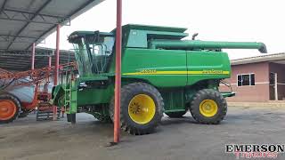 COLHEITADEIRA JOHN DEERE 9650 [upl. by Nnahoj]