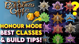 Best HONOUR Mode Classes For Baldurs Gate 3 – BG3 Honour Mode Best Classes [upl. by Faith]