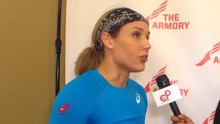 Lolo Jones at the 2018 Millrose Games [upl. by Hank174]