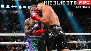 Davis vs Garcia HIGHLIGHTS April 22 2023  PBC on Showtime PPV [upl. by Cos]