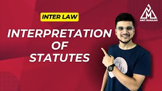 Interpretation of Statutes in 1 Lecture  CA Amit Mahajan [upl. by Clerc704]