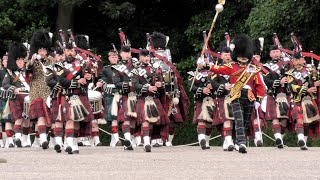 The King is back in Edinburgh Mounting of Guard at Holyrood Palace Scotland [upl. by Aremmat661]