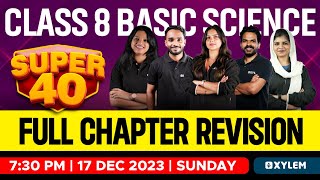 Class 8 Basic Science  Full Chapter Revision  Xylem Class 8 [upl. by Hael476]