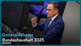 Generaldebatte zum Bundeshaushalt 2025 weitere Reden am 110924 [upl. by Obbard]