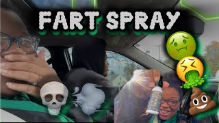 FART SPRAY PRANK ON BOYFRIEND GONE WRONG 😭🤢🤢 [upl. by Divadnoj]