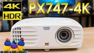 Viewsonic PX7474K Review  The Lowest Priced 4K Projector [upl. by Kalikow569]