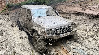 OFF ROAD   Nissan Patrol M57  Muddy day  topoffroadromania [upl. by Schear]