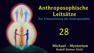 Leitsatz28Im Geistgebiet erbildete Kräfte wirken in der Gestaltung des Erdenmenschen RSteinerGA26 [upl. by Tloc]