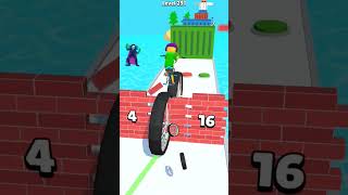 Big bike in Monster Bike level 291 shorts ytshort viralshort games [upl. by Notniuqal]