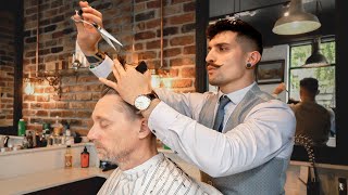 💈 Take Time To Relax With A Haircut At Old School Irish Barber Shop  Tom Winters Barbers [upl. by Araes]