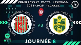 🤾J8🏆🟩CROISSANTSMSAKEN 🆚 CLUBSSAKIETEZZIT DElite HAND Tunisie 2024FTHB [upl. by Grimbly363]