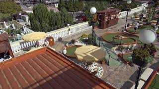 GranCanarialive  MiniGolfcom  Yumbo Center  Playa del Inglés  Gran Canaria 4K [upl. by Arataj]