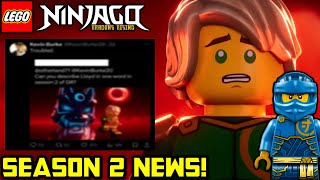 Ninjago Writer Teases Season 2 Story 🐲 Ninjago Dragons Rising Season 2 News [upl. by Wise]