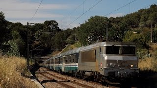 Quelques trains à St Cyr sur Mer [upl. by Gorman487]