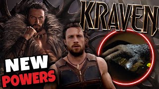 Kraven The Hunter Trailer Breakdown New Powers amp SpiderMan Easter Eggs [upl. by Eilraep]