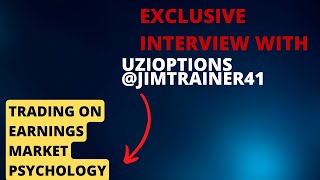 Exclusive interview with ubioptions jimtrainer41  Strangles and market psychology [upl. by Runkel791]