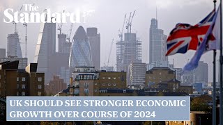 UK should see stronger economic growth over course of 2024 says economist [upl. by Emerick]