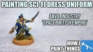 Painting Anvil Industrys Dress Uniform Range How I Paint Things [upl. by Alexina]