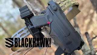 TSERIES L3D LIGHT BEARING DUTY HOLSTER  BLACKHAWK [upl. by Ecinerev]