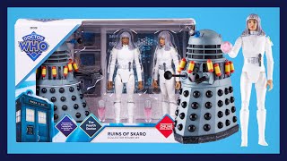 NEW DOCTOR WHO FIGURES  Ruins of Skaro Set Movellans and Dalek [upl. by Raffin]