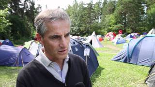 Jonas Gahr Støre på Utøya 2011 [upl. by Hagep]