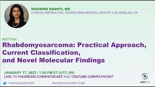 BSTPATH Rhabdomyosarcoma Practical Approach Current Classification and Novel Molecular Findings [upl. by Annal835]