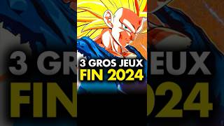 3 GROS JEUX à venir pour la FIN D’ANNÉE 2024 🔥 [upl. by Harri]