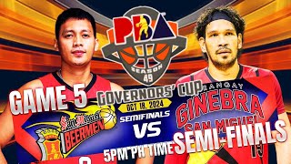 🔴LIVE PBA SMB VS GINEBRASEMIFINALS GAME 5LIVE SCORE amp COMMENTARY smbliveupdate pbaliveupate [upl. by Nita857]