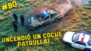 Trabajo policial persecuciones con maniobras PIT disparos y helicóptero [upl. by Sorgalim615]