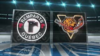 36 Québec Remparts 9 Victoriaville Tigres 1  29 09 2024 [upl. by Thill]