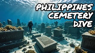 Exploring the UNDERWATER CEMETERY in the Philippines Camiguin Island Adventure [upl. by Jaquiss]