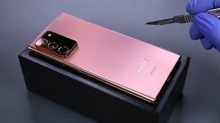 Samsung Galaxy Note 20 Ultra Unboxing  ASMR [upl. by Deeyn]