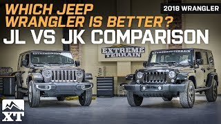 2018 Jeep Wrangler JL vs Jeep Wrangler JK  Official Comparison amp Review [upl. by Westbrooke715]